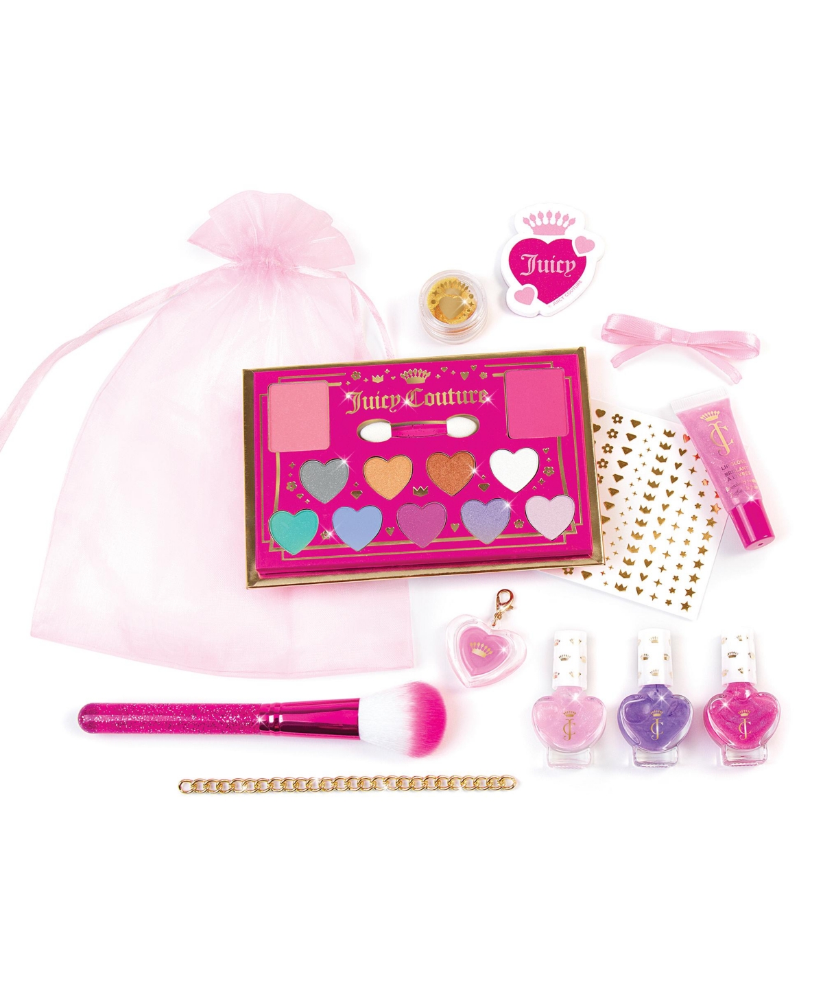 Make It Real Juicy Couture Luxe Cosmetic Set In Multi