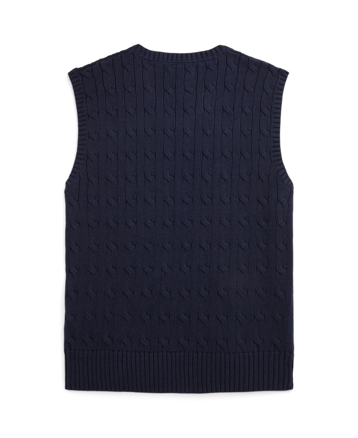 Polo Ralph Lauren Big Boys Cable- Knit Sweater Vest