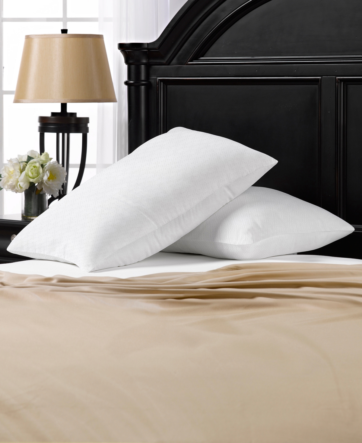 Ella Jayne Simple Comfort Down Alternative 2-pack Pillow, Standard In White