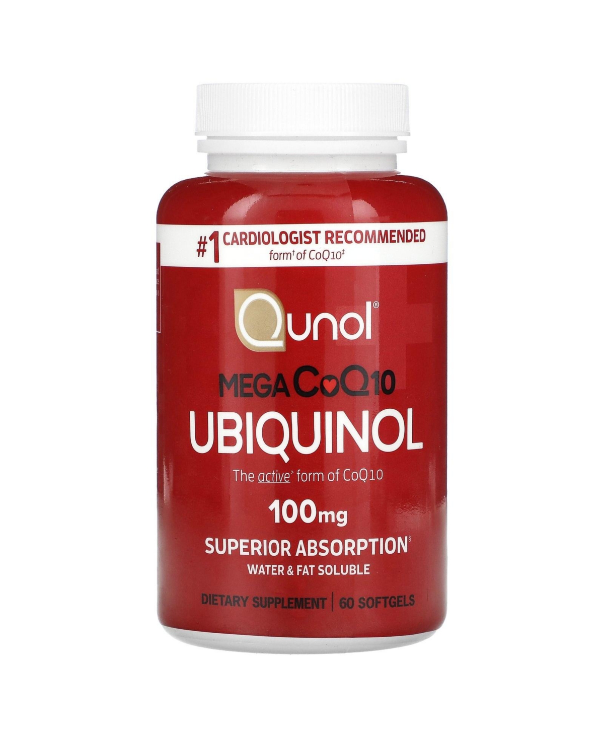 Mega CoQ10 Ubiquinol - 60 Softgels