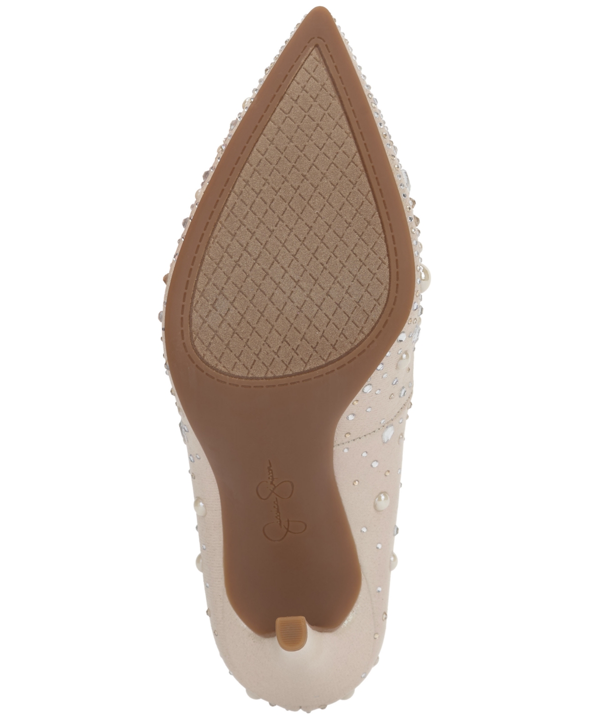 Jessica Simpson Women's Cassani Pointed-toe Pumps In Soft Ivory Shimmer