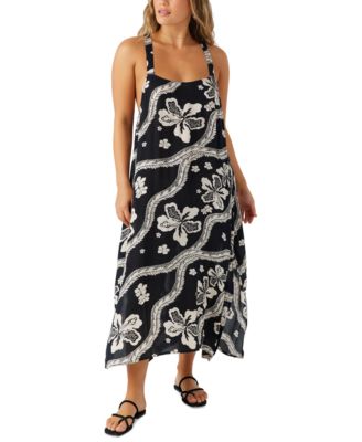 O'Neill - Women's Miranda Woven Midi Tank Cover-Up Dress