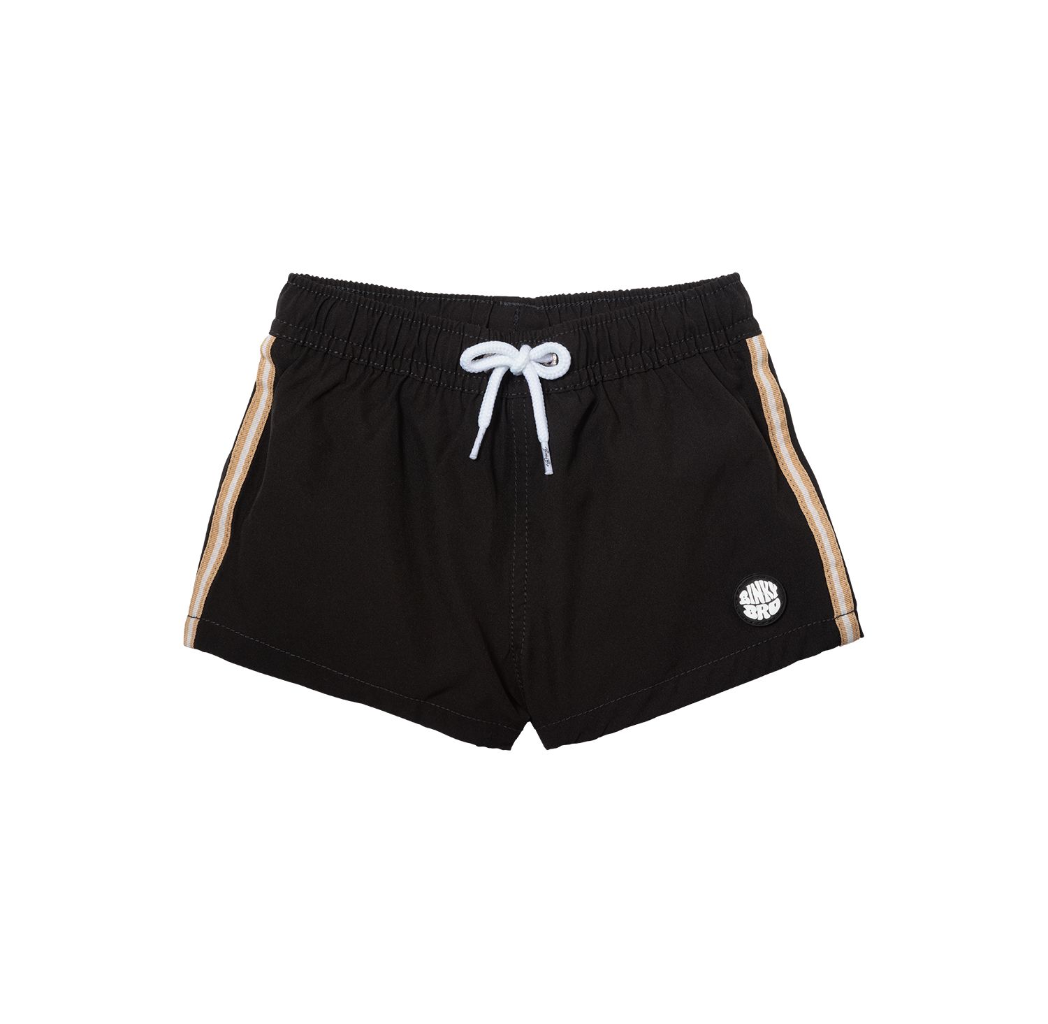 Baby Boys Black Kavas Swimmie