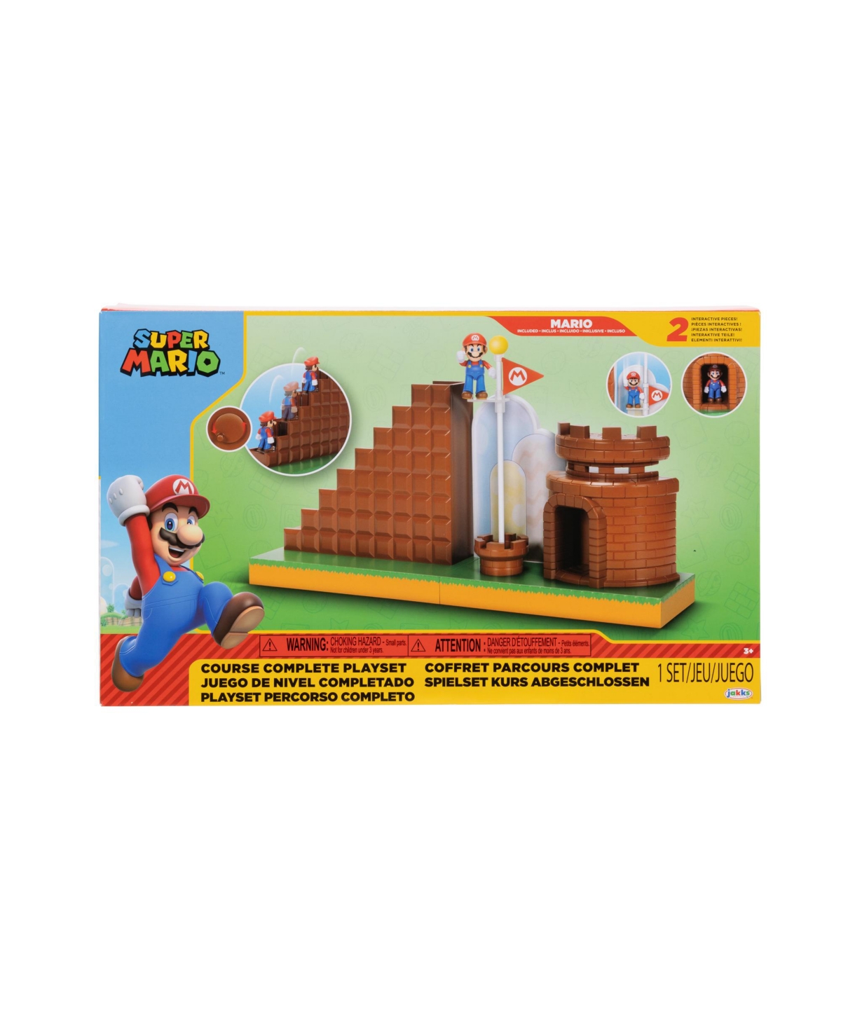 Super Mario 2.5" Course Complete Playset In Multicolor