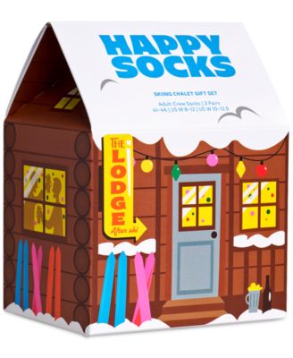 Men's Skiing Chalet Socks Gift Set, Pack of 2