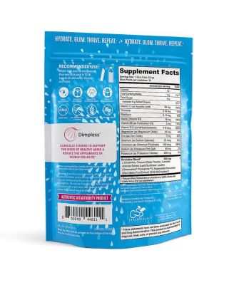 Revive Anti-Aging and Hydration Mix, Sugar-Free Electrolytes Powder Packets with Collagen for Women, Vitauthority, 30ct