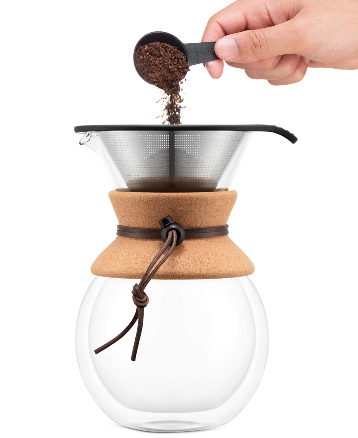 Bodum 34-oz. Double Wall Pour-over Coffee Maker In Clear