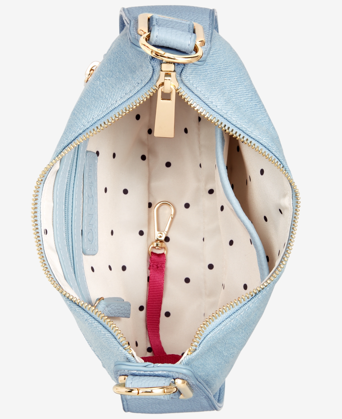 ON 34TH DYANNE SMALL DENIM SHOULDER CROSSBODY, EXCLUSIVELY AT MACY'S 