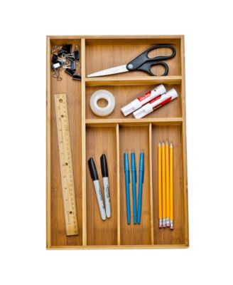 Bamboo Drawer Organizer Tray