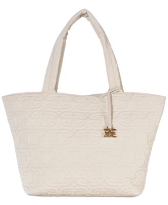 Ethyl Top Zip Medium East West Tote