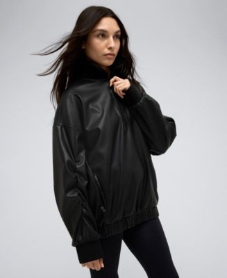 【Rosen Kreuz】leather half zip hood サイズ1 Rosen Kreuz】leather half zip hood