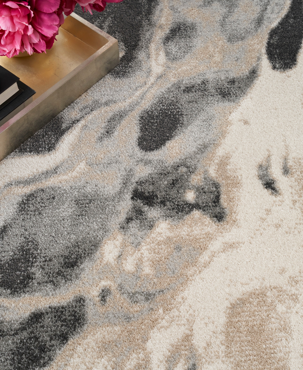 Inspire Me! Home Decor Elegance Far01 6'x9' Area Rug In Multicolor