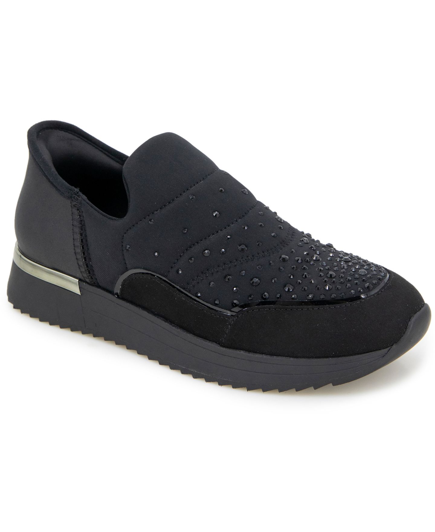 Женские кроссовки Kenneth Cole Reaction Cameron Easy On Puff, цвет: Чёрный — фото 1