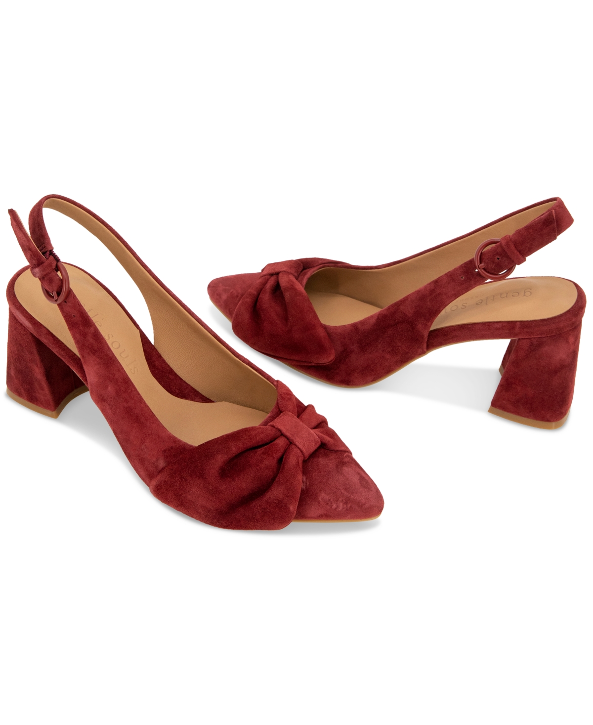 GENTLE SOULS WOMEN'S DIANA POINTED-TOE SLINGBACK PUMPS 
