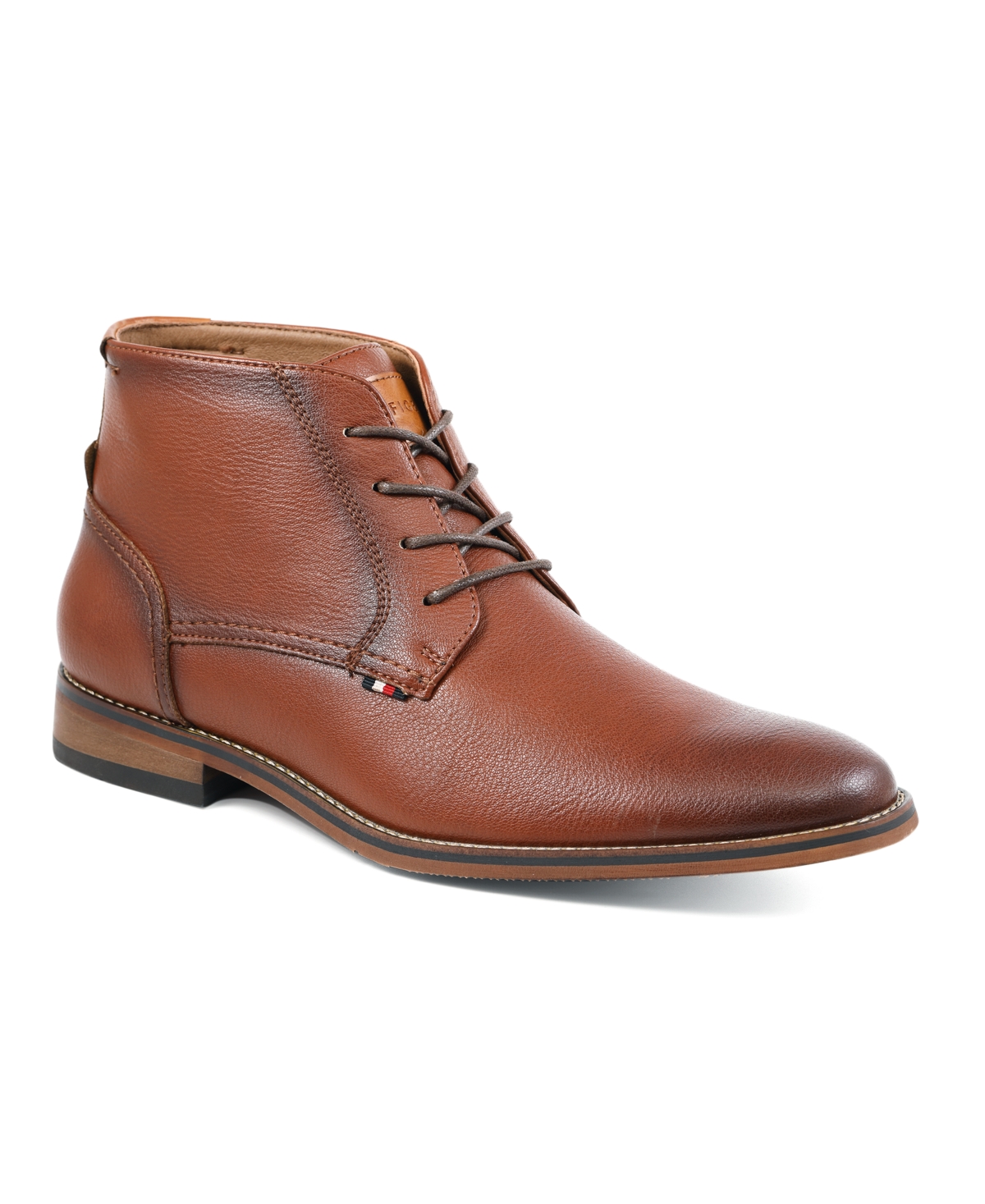 Tommy Hilfiger Bage Chukka Boot In Cognac Tumble