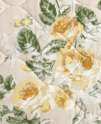 Roses Reversible 3-Pc. Quilt Set, King