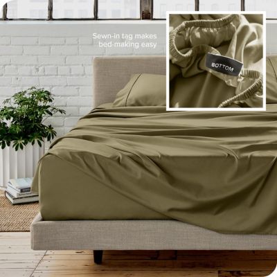 Ultra-Soft Double Brushed Microfiber 3 Piece Sheet Set, Twin XL