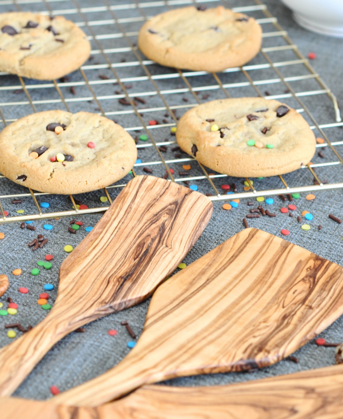 BeldiNest Olive Wood Pan Paddle Spatula