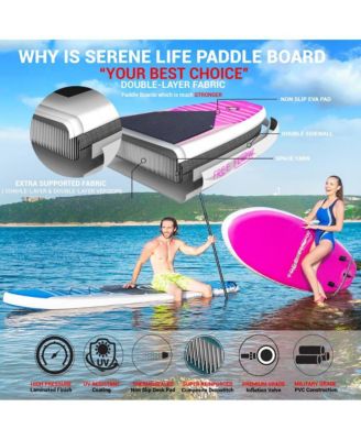 Free-Flow Inflatable Stand-Up Paddle-Board (SUP), 10.5 ft.