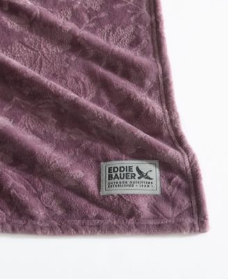 Carved Ultra Soft Plush Throw, 70" X 50"