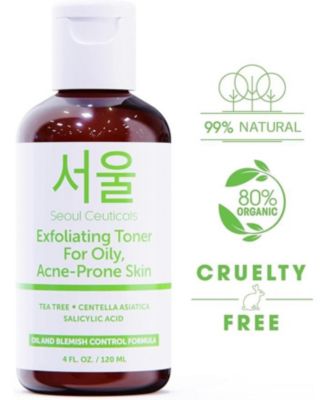 Korean Skin Care Exfoliating Toner for Acne Prone Skin K Beauty Skincare