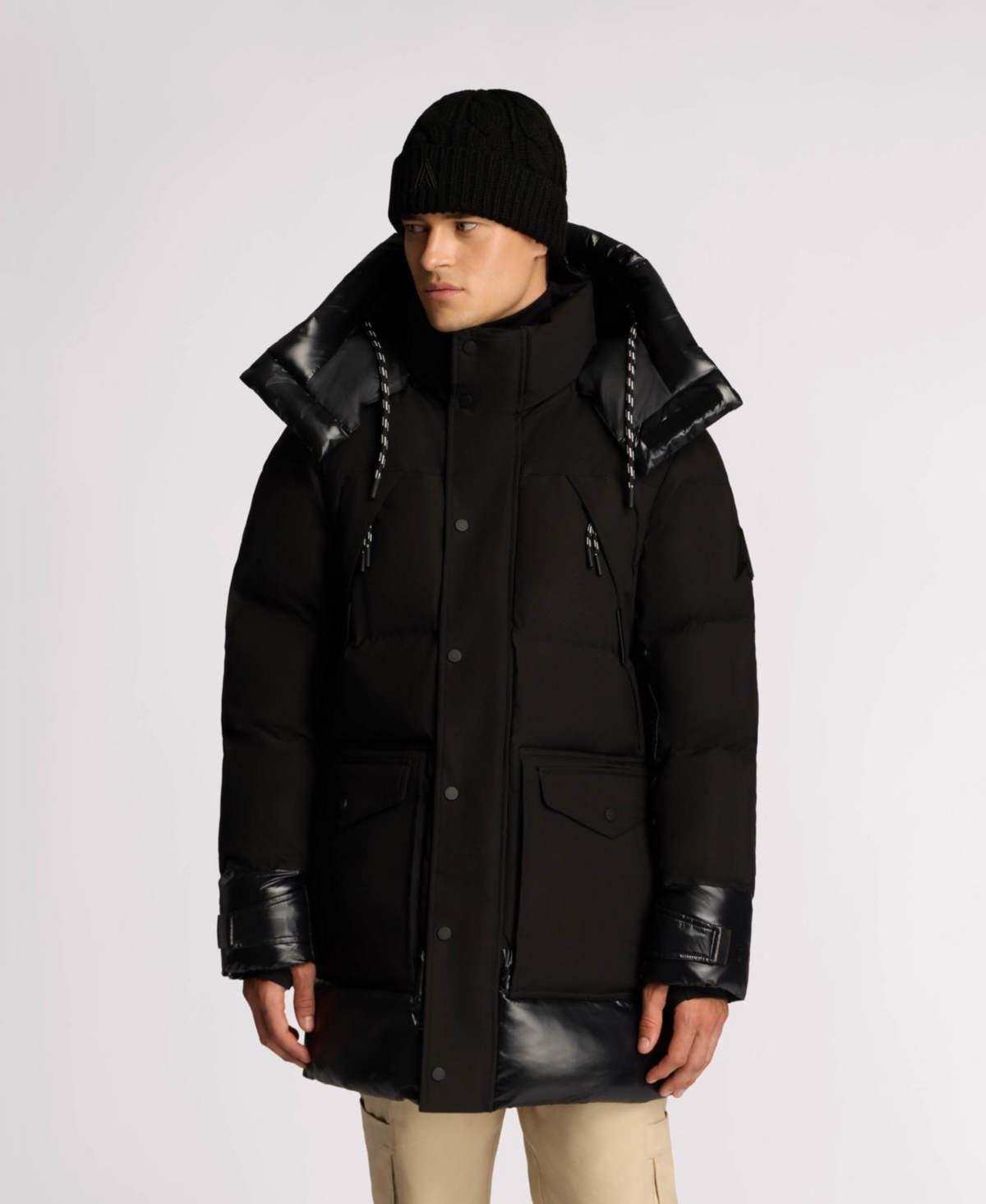 Alpenhaus Men's Verenfeld Heavyweight Puff Parka with Removable Hood