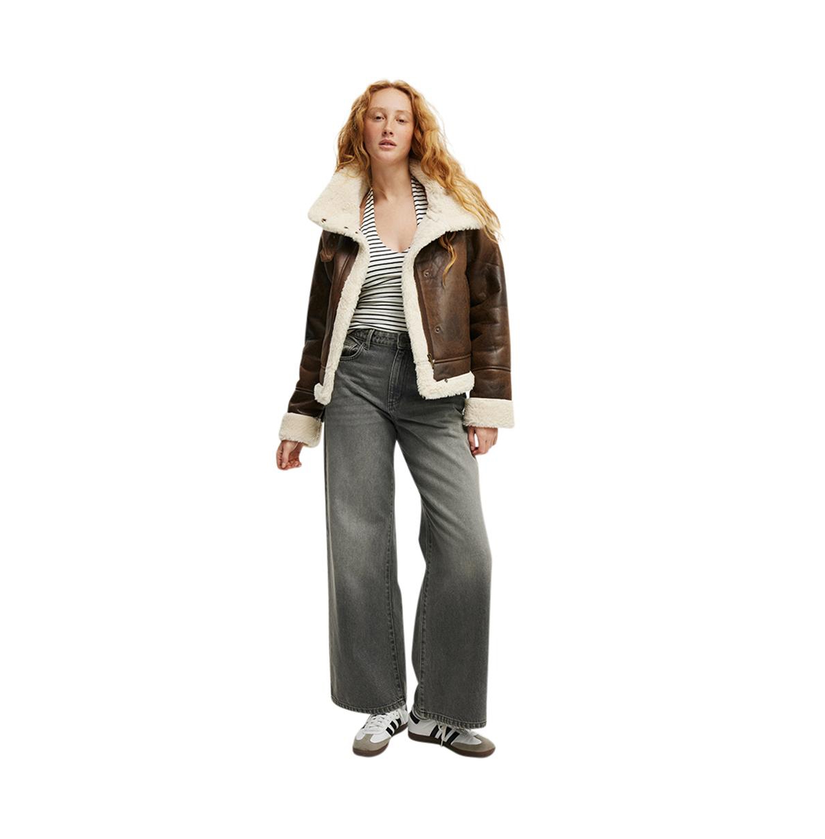 Cotton On Women's Dakota Faux Leather Jacket