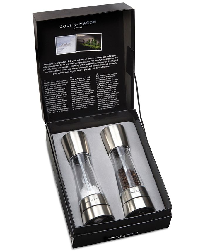 Cole & Mason Derwent Salt & Pepper Mill Set Macy's