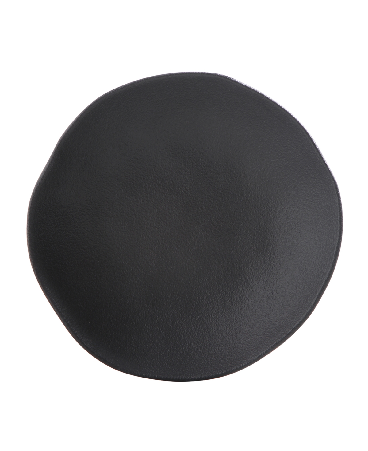 Porto Brasil Stoneware Salad Bowls, Set Of 6 In Matte Black