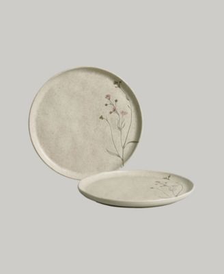 Campestre Stoneware Dessert Plates, Set of 6