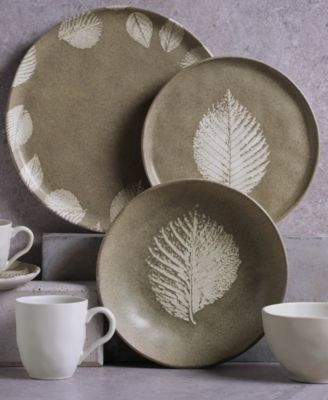 Seiva Stoneware Shallow Oval Platters, Set of 4