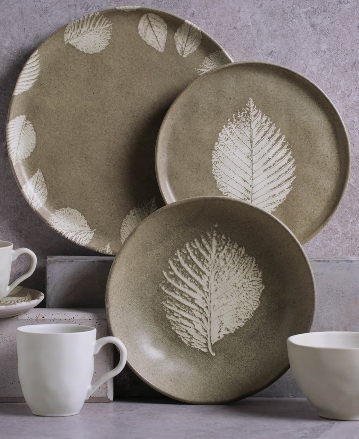 Porto Brasil Seiva Stoneware Shallow Oval Platters, Set Of 4 In Seiva