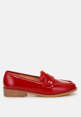 Womens Mogul Penny Strap Detail s Loafer
