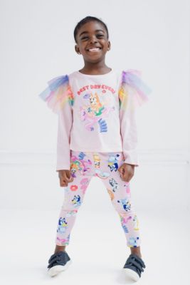 Girls T-Shirt and Leggings Outfit Set