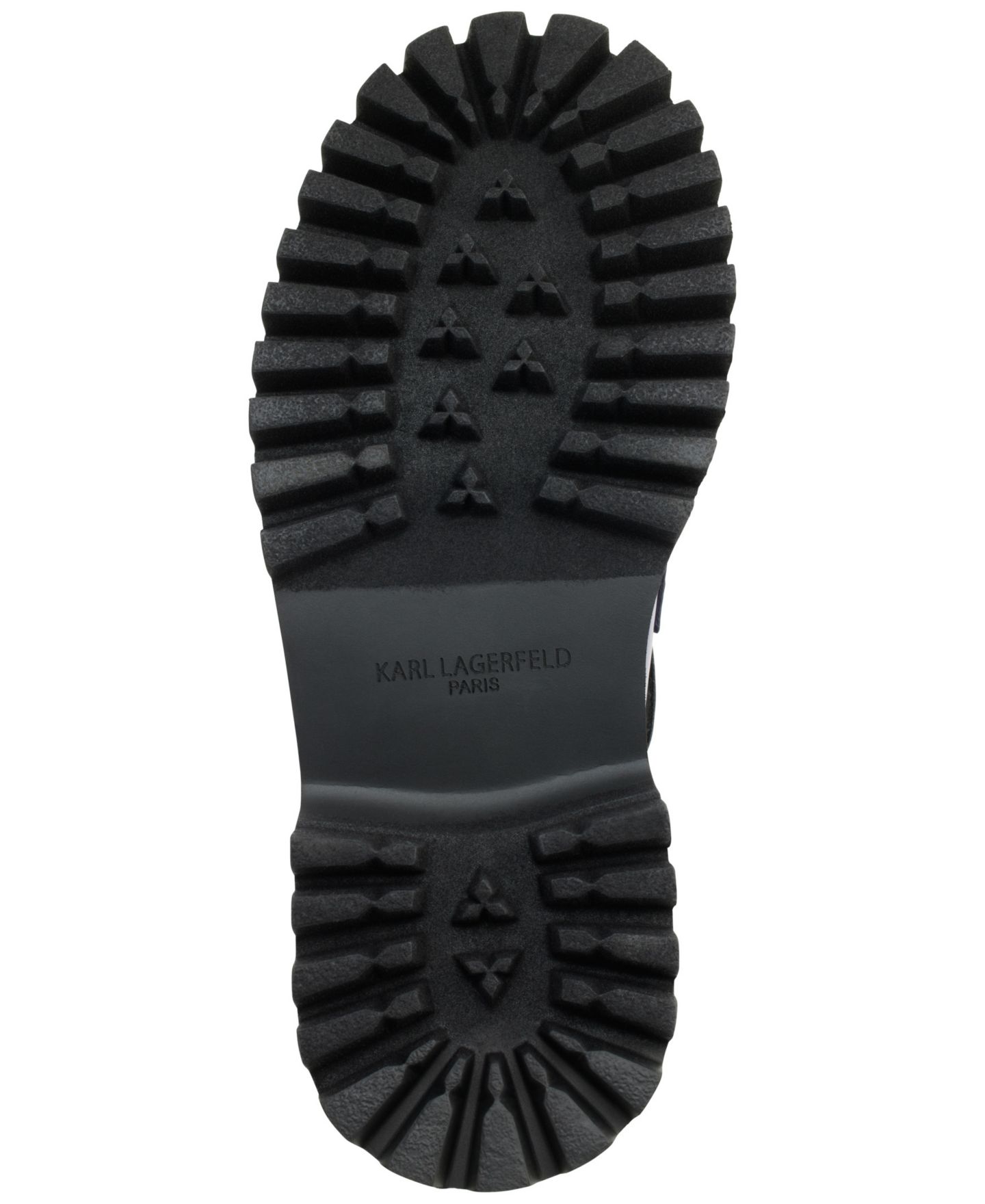 Женские туфли KARL LAGERFELD PARIS Gaston Rocker Almond Toe Lug, цвет: Кобальтовый синий — фото 5