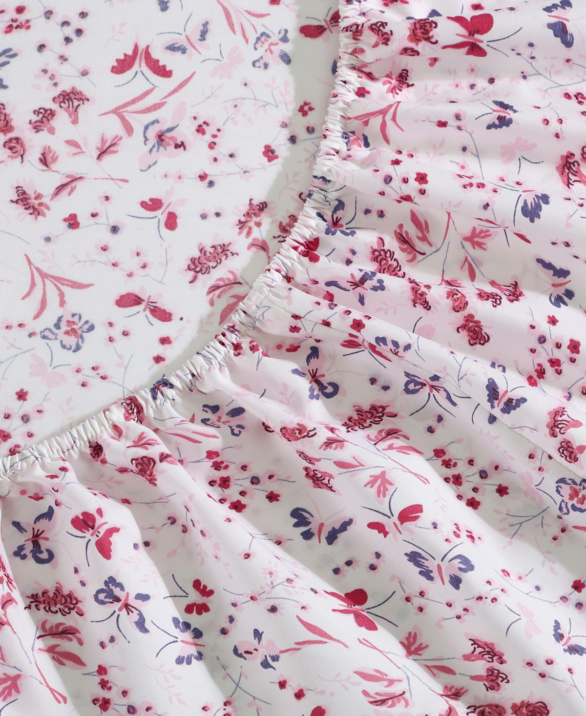 BETSEY JOHNSON PRINTED MICROFIBER 3 PIECE SHEET SET, TWIN XL 
