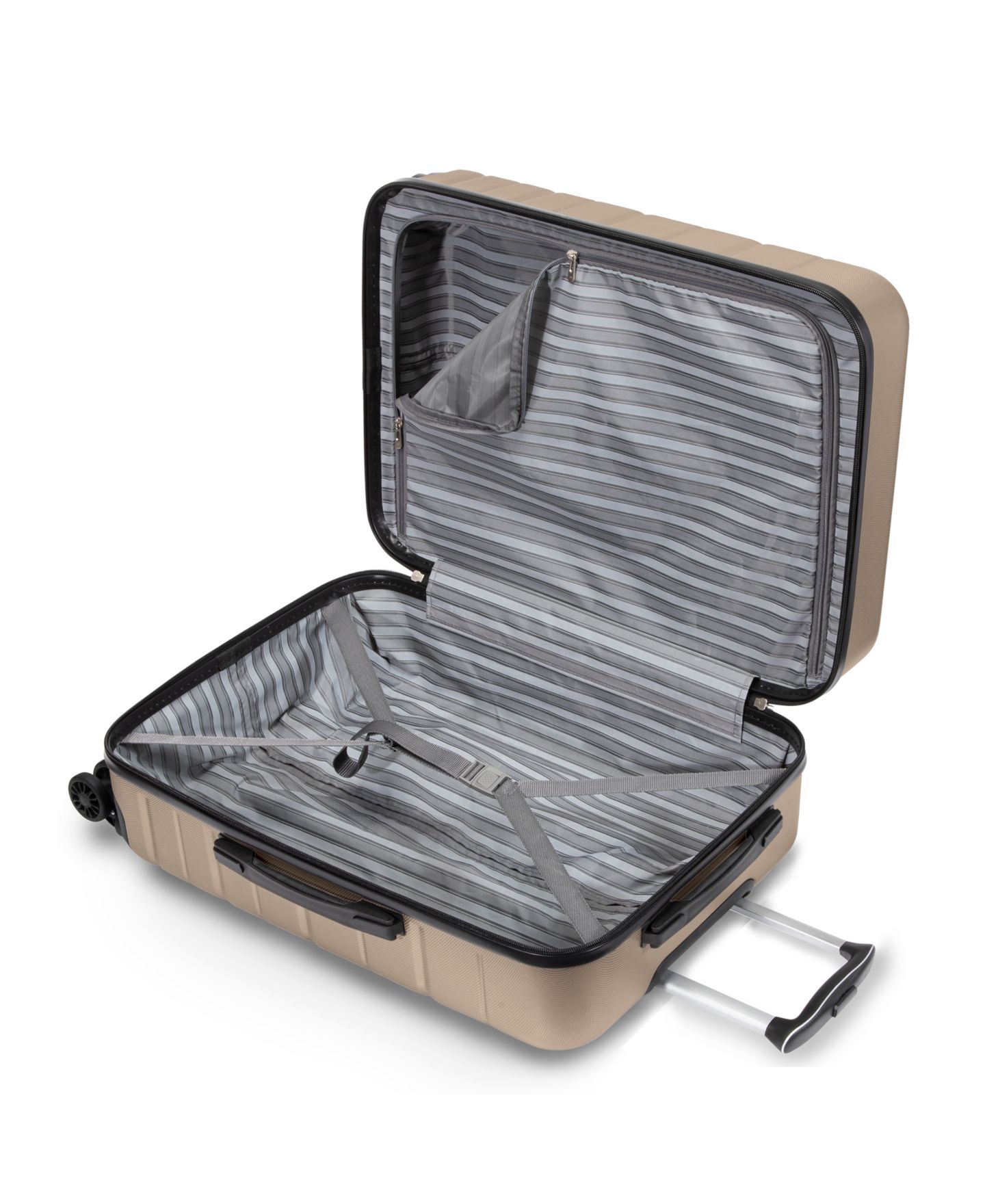 Чемодан Skyway Epic 2.0 Hardside Medium Check-in Spinner, цвет: Костяной — фото 5