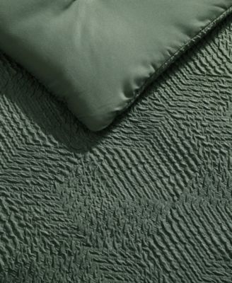 Point Harbor Embossed 3- Pc. Comforter Set, King