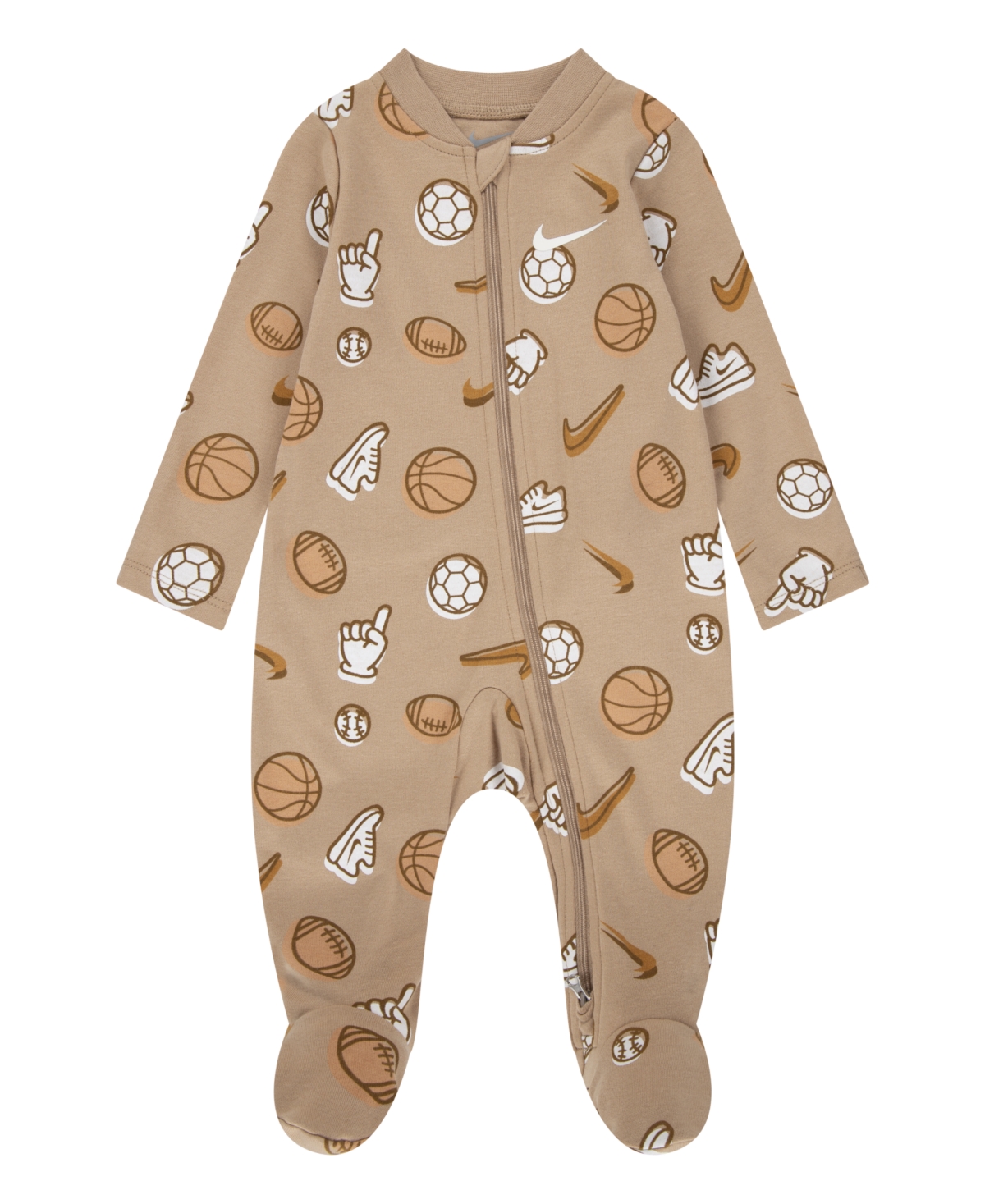 Nike Baby Boys or Girls Printed Footed Coverall