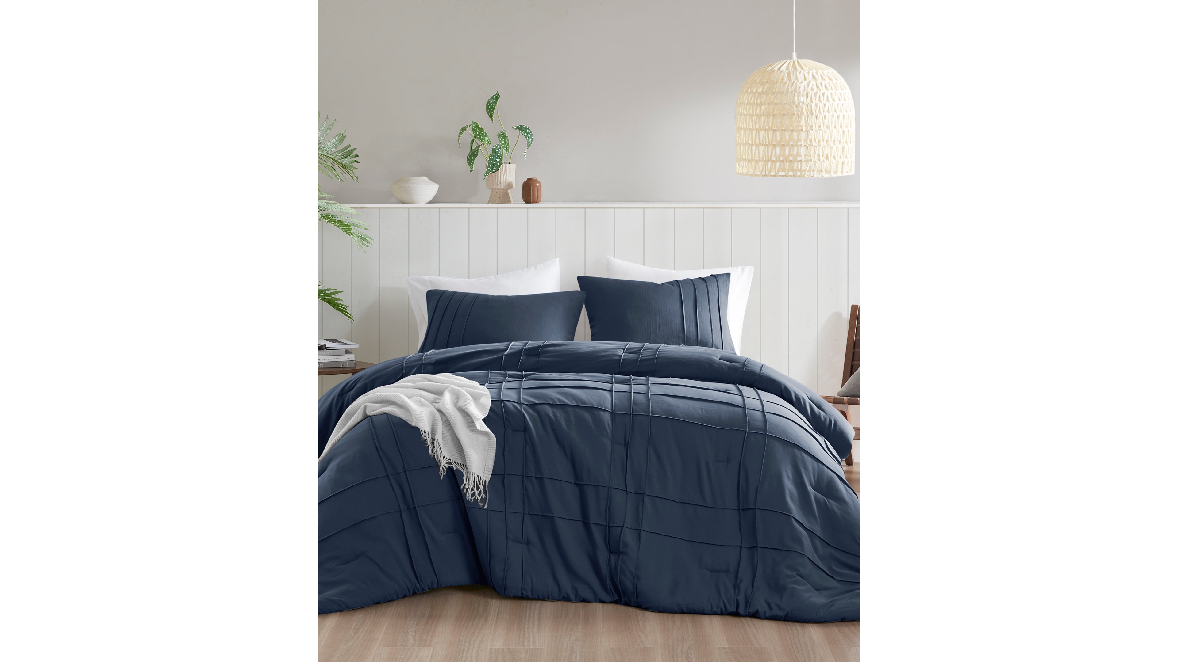 510 Design Porter Pleated 3-Pc. Comforter Set, Queen