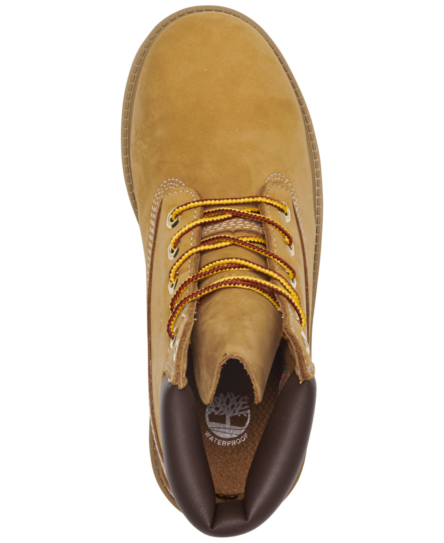 Детские ботинки Timberland 6 Inch Premium Waterproof, цвет: Пшеничный — фото 5