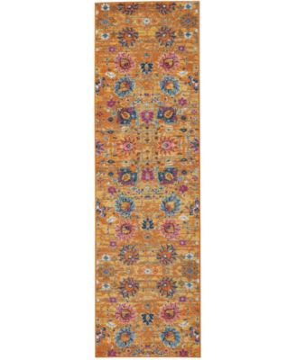 Passion PSN01 2'2"x10' Runner Area Rug