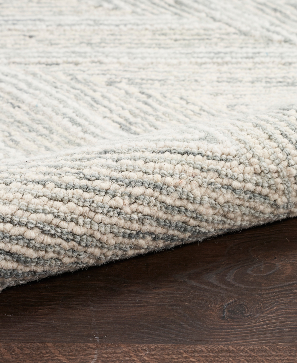 Nourison Home Interlock Itl04 2'3"x7'6" Runner Area Rug In Teal