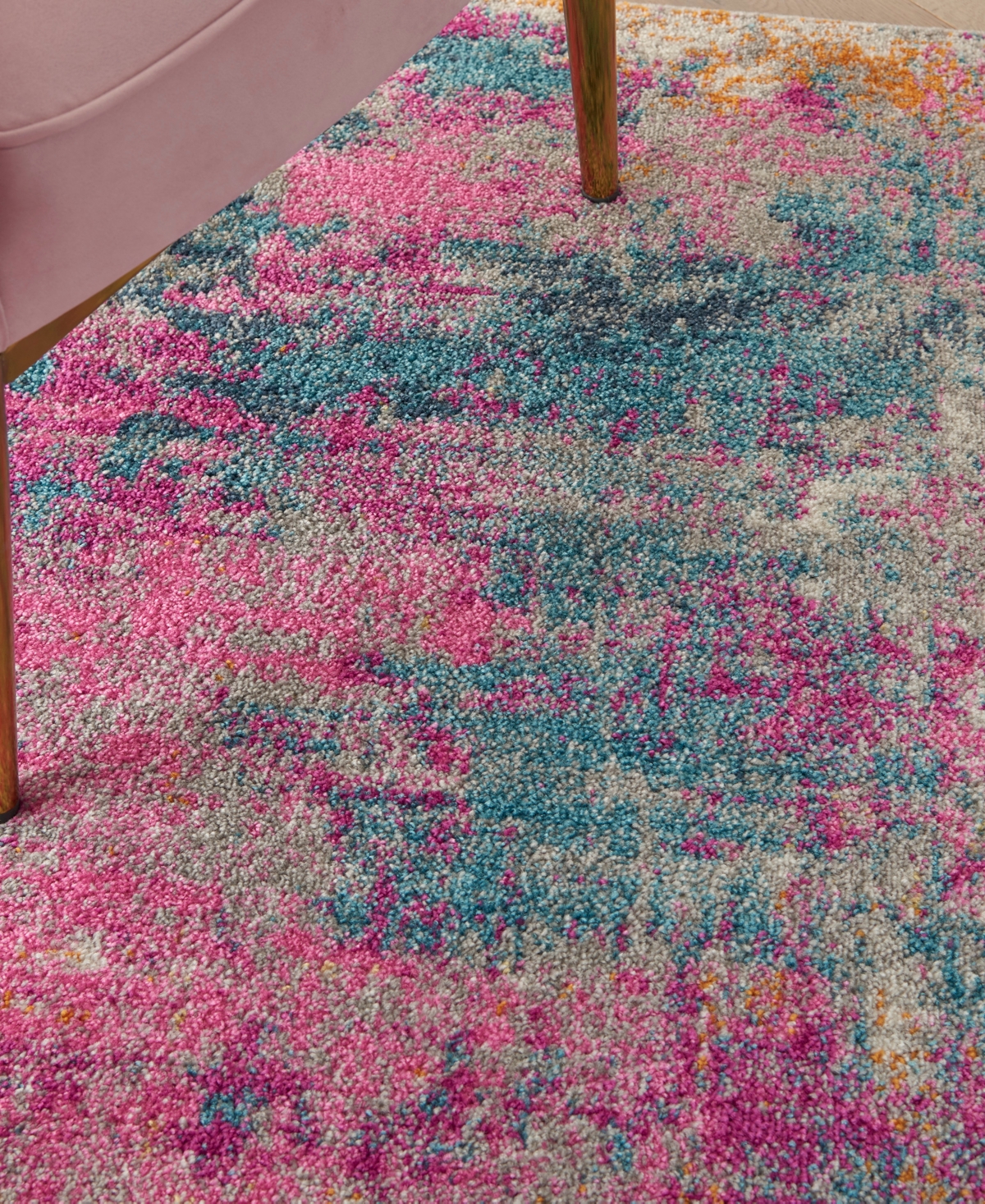 Nourison Home Passion Psn36 3'9"x5'9" Area Rug In Multi