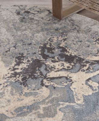 Maxell MAE08 7'10"x7'10" Round Area Rug