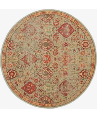 Somerset ST90 5'6"x5'6" Round Area Rug
