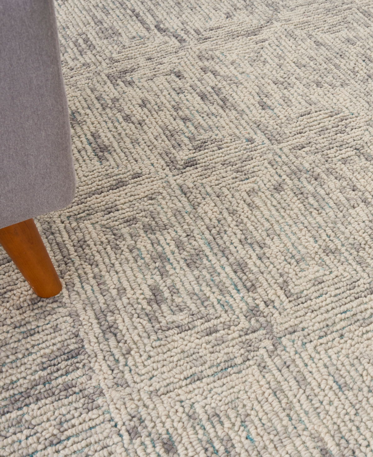 Nourison Home Colorado Clr04 7'9x9'9 Area Rug In Ivory,gray