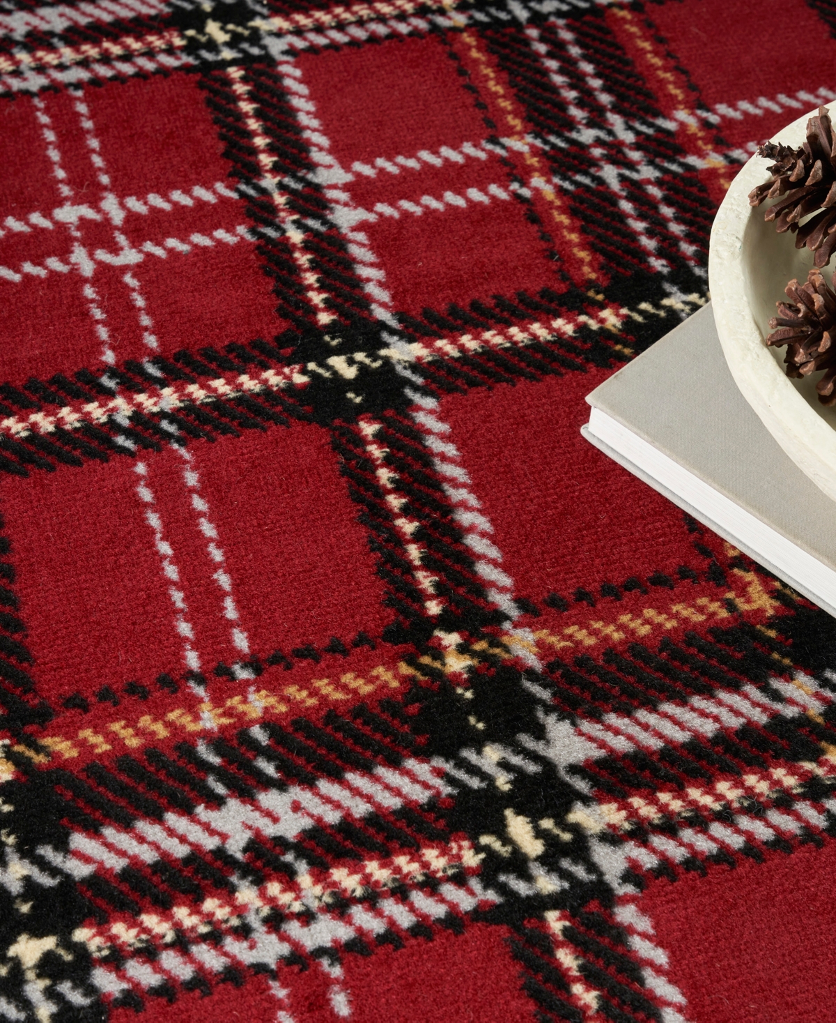 Nourison Home Grafix Grf03 7'10"x9'10" Area Rug In Red