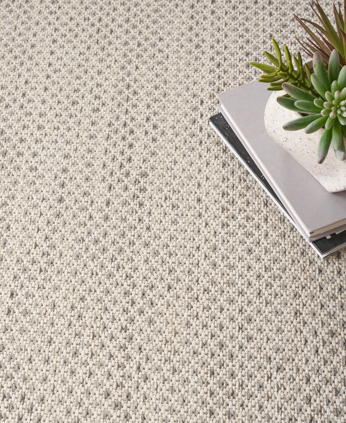 Nourison Home Courtyard Cou01 8'x8' Square Area Rug In Ivory