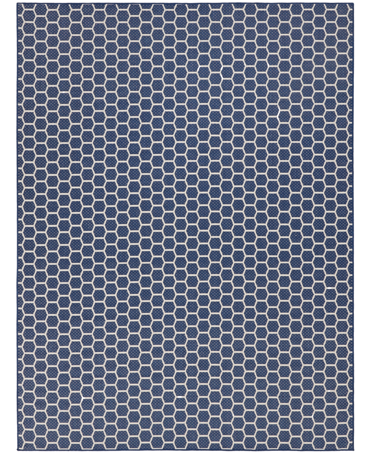 Nourison Home Twist Reversible Tws01 8'x10' Area Rug In Navy